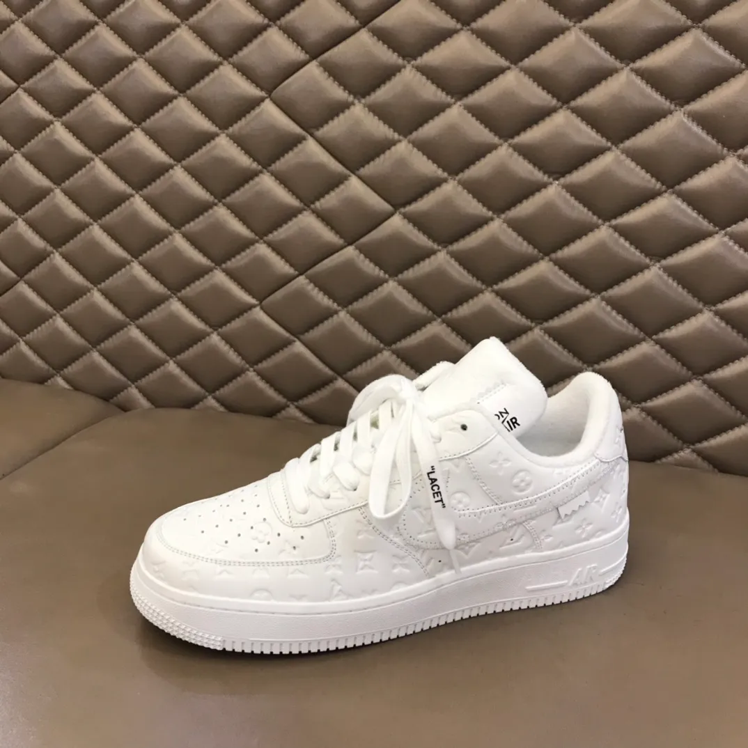 Men's shoes 💰p440 "*OUIS *UITTO*" x OFF-WHITE x Nike tripartite collaboration! Trendy and cool men's casual sports shoes with unrivaled color matching. The design idea basically continues the style of THE TEN. The Swoosh line and tongue label have a very familiar visual effect and are both fashionable and trendy! A must-have for fashionistas! The effect on your feet is absolutely stunning! (The original drawer packaging accessories are complete) Code number 38-45